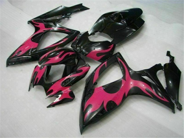 2006-2007 Schwarz Suzuki GSXR 600/750 Motorrad Verkleidung 2006-2007 Schwarz Suzuki GSXR 600/750 Motorrad Verkleidung