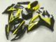 2006-2007 Schwarz Suzuki GSXR 600/750 Motorrad Verkleidungen