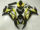 2006-2007 Schwarz Suzuki GSXR 600/750 Motorrad Verkleidungen