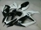 2006-2007 Schwarz Weiß Suzuki GSXR 600/750 Motorrad Verkleidung 2006-2007 Schwarz Weiß Suzuki GSXR 600/750 Motorrad Verkleidung