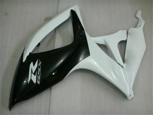 2006-2007 Schwarz Weiß Suzuki GSXR 600/750 Motorrad Verkleidung 2006-2007 Schwarz Weiß Suzuki GSXR 600/750 Motorrad Verkleidung