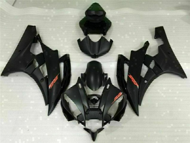 2006-2007 Schwarz Yamaha YZF R6 Motor Verkleidung 2006-2007 Schwarz Yamaha YZF R6 Motor Verkleidung
