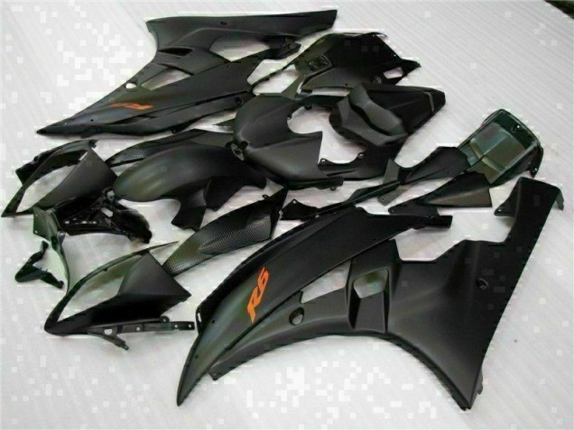 2006-2007 Schwarz Yamaha YZF R6 Motor Verkleidungen 2006-2007 Schwarz Yamaha YZF R6 Motor Verkleidungen