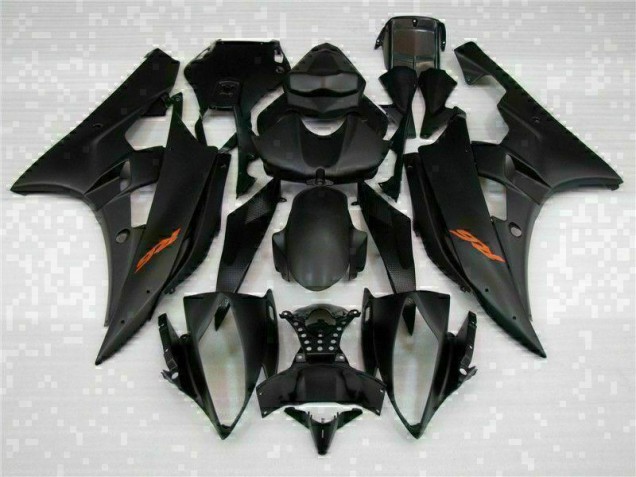 2006-2007 Schwarz Yamaha YZF R6 Motor Verkleidungen 2006-2007 Schwarz Yamaha YZF R6 Motor Verkleidungen