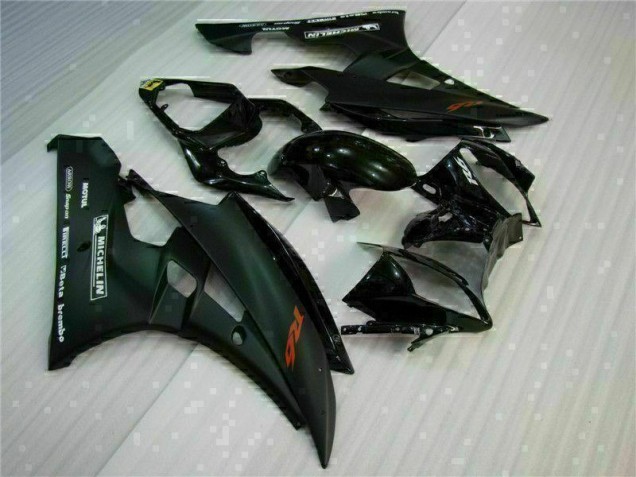 2006-2007 Schwarz Yamaha YZF R6 Motorrad Vollverkleidung & Plastik 2006-2007 Schwarz Yamaha YZF R6 Motorrad Vollverkleidung & Plastik