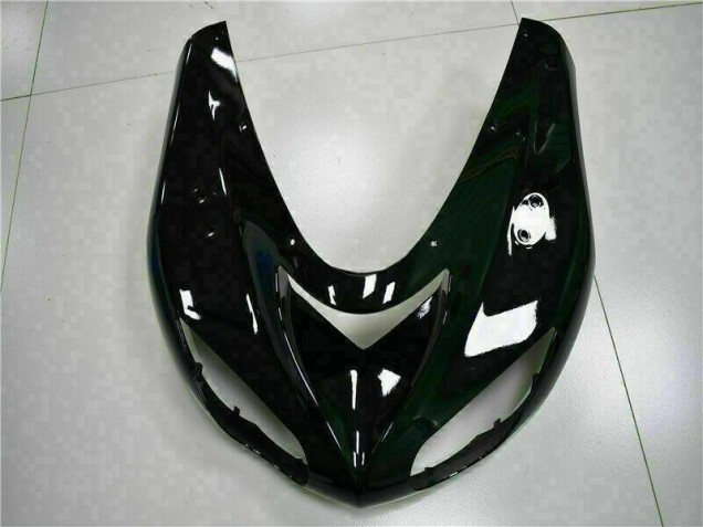 2006-2007 Schwarz rote Flamme Kawasaki ZX10R Motorrad Verkleidungen 2006-2007 Schwarz rote Flamme Kawasaki ZX10R Motorrad Verkleidungen