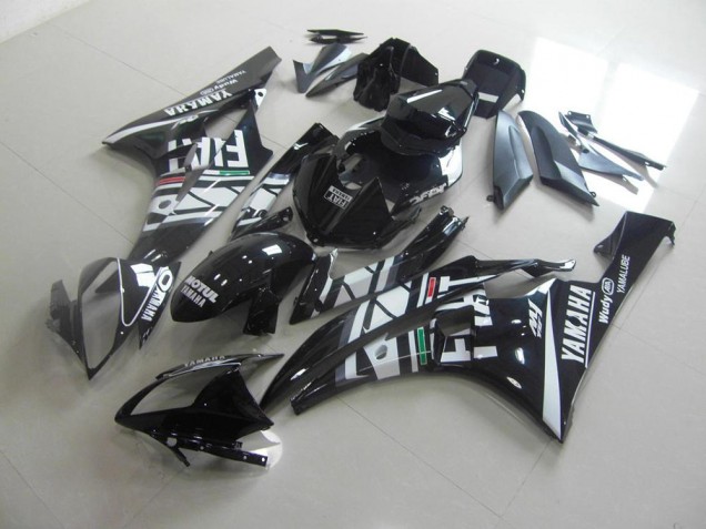2006-2007 Schwarzer Fiat Yamaha YZF R6 Motorrad Verkleidung 2006-2007 Schwarzer Fiat Yamaha YZF R6 Motorrad Verkleidung