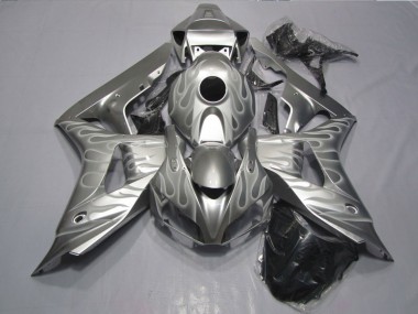2006-2007 Silber Flamme Honda CBR1000RR Motorrad Verkleidung