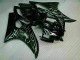 2006-2007 Silber Flamme Schwarz Yamaha YZF R6 Motorrad Verkleidung 2006-2007 Silber Flamme Schwarz Yamaha YZF R6 Motorrad Verkleidung