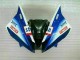 2006-2007 Weiß Blau Yamaha YZF R6 Motorrad Verkleidung 2006-2007 Weiß Blau Yamaha YZF R6 Motorrad Verkleidung