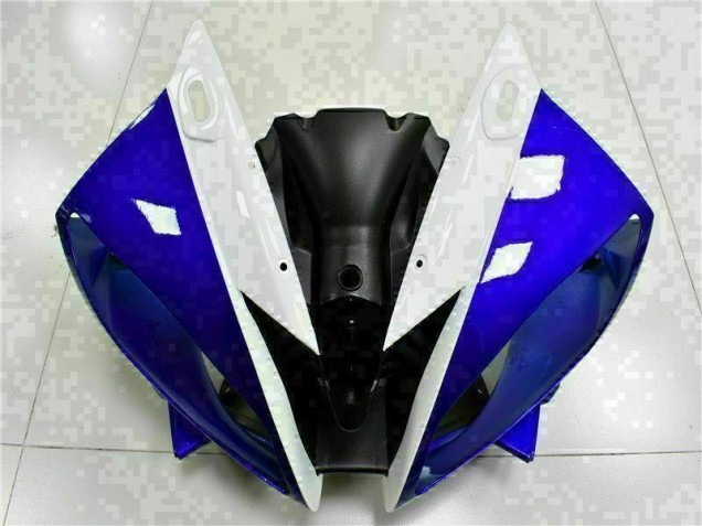 2006-2007 Weiß Blau Yamaha YZF R6 Motorrad Verkleidungen 2006-2007 Weiß Blau Yamaha YZF R6 Motorrad Verkleidungen