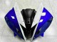 2006-2007 Weiß Blau Yamaha YZF R6 Motorrad Verkleidungen 2006-2007 Weiß Blau Yamaha YZF R6 Motorrad Verkleidungen