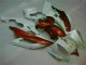 2006-2007 Weiß Braun Yamaha YZF R6 Motorrad Verkleidung 2006-2007 Weiß Braun Yamaha YZF R6 Motorrad Verkleidung