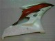2006-2007 Weiß Braun Yamaha YZF R6 Motorrad Verkleidung 2006-2007 Weiß Braun Yamaha YZF R6 Motorrad Verkleidung