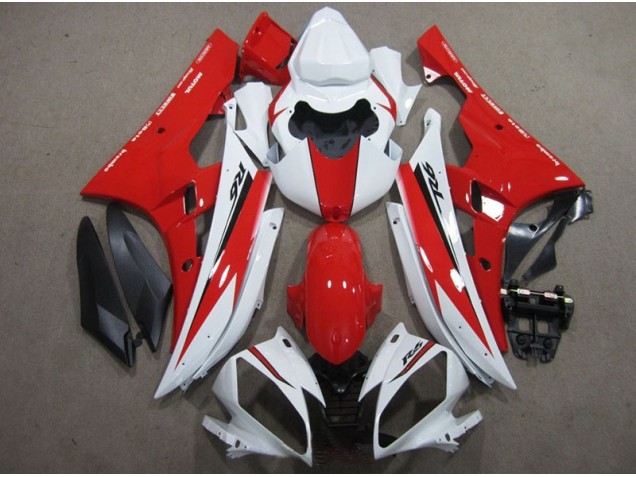 2006-2007 Weiß Rot Schwarz Aufkleber Yamaha YZF R6 Motorrad Verkleidung 2006-2007 Weiß Rot Schwarz Aufkleber Yamaha YZF R6 Motorrad Verkleidung