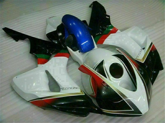 2006-2007 Weiß Schwarz Honda CBR1000RR Motorrad Verkleidung 2006-2007 Weiß Schwarz Honda CBR1000RR Motorrad Verkleidung