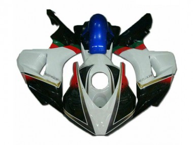 2006-2007 Weiß Schwarz Honda CBR1000RR Motorrad Verkleidung