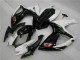 2006-2007 Weiß Schwarz Suzuki GSXR 600/750 Motorrad Verkleidung 2006-2007 Weiß Schwarz Suzuki GSXR 600/750 Motorrad Verkleidung