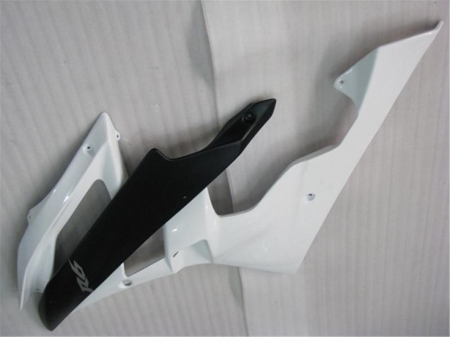2006-2007 Weiß Schwarz Yamaha YZF R6 Motorrad Verkleidung 2006-2007 Weiß Schwarz Yamaha YZF R6 Motorrad Verkleidung