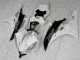 2006-2007 Weiß Schwarz Yamaha YZF R6 Motorrad Verkleidung & Plastik 2006-2007 Weiß Schwarz Yamaha YZF R6 Motorrad Verkleidung & Plastik