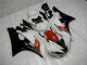 2006-2007 Weiß Schwarz Yamaha YZF R6 Motorrad Vollverkleidung 2006-2007 Weiß Schwarz Yamaha YZF R6 Motorrad Vollverkleidung