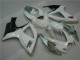 2006-2007 Weiß Silber Suzuki GSXR 600/750 Motorrad Verkleidung & Plastik 2006-2007 Weiß Silber Suzuki GSXR 600/750 Motorrad Verkleidung & Plastik