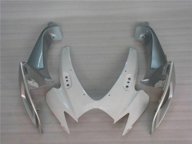 2006-2007 Weiß Silber Suzuki GSXR 600/750 Motorrad Verkleidungen 2006-2007 Weiß Silber Suzuki GSXR 600/750 Motorrad Verkleidungen