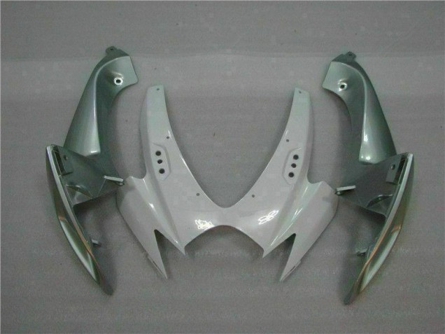 2006-2007 Weiß Silber Suzuki GSXR 600/750 Motorrad Vollverkleidung 2006-2007 Weiß Silber Suzuki GSXR 600/750 Motorrad Vollverkleidung