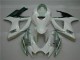 2006-2007 Weiß Silber Suzuki GSXR 600/750 Motorrad Vollverkleidung 2006-2007 Weiß Silber Suzuki GSXR 600/750 Motorrad Vollverkleidung