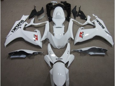 2006-2007 Weiß Suzuki GSXR 600 Motorrad Verkleidung