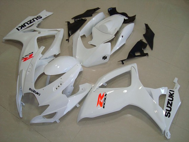 2006-2007 Weiß Suzuki GSXR 750 Motorrad Verkleidung 2006-2007 Weiß Suzuki GSXR 750 Motorrad Verkleidung