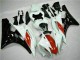 2006-2007 Weiß Yamaha YZF R6 Motorrad Verkleidungen 2006-2007 Weiß Yamaha YZF R6 Motorrad Verkleidungen