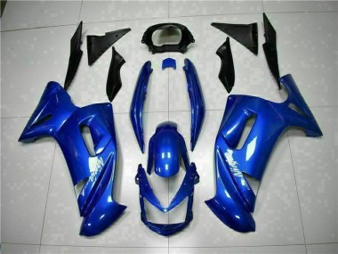 2006-2008 Blau Kawasaki EX650 Motorrad Verkleidung
