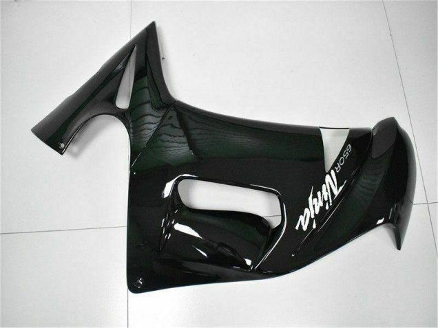 2006-2008 Glänzend Schwarz Kawasaki EX650 Motorrad Verkleidung