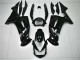 2006-2008 Glänzend Schwarz Kawasaki EX650 Motorrad Verkleidung