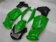2006-2008 Grün Kawasaki EX650 Motorrad Verkleidung 2006-2008 Grün Kawasaki EX650 Motorrad Verkleidung