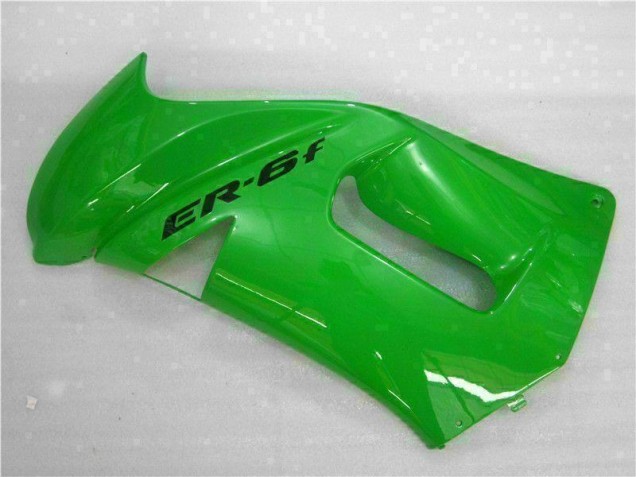 2006-2008 Grün Kawasaki EX650 Motorrad Verkleidung 2006-2008 Grün Kawasaki EX650 Motorrad Verkleidung