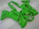 2006-2008 Grün Kawasaki EX650 Motorrad Verkleidungen