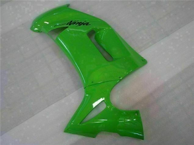 2006-2008 Grün Kawasaki EX650 Motorrad Verkleidungen