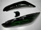 2006-2008 Grüne Flamme Kawasaki EX650 Motorrad Verkleidung