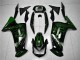 2006-2008 Grüne Flamme Kawasaki EX650 Motorrad Verkleidung