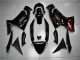 2006-2008 Rot Flamme Kawasaki EX650 Motorrad Verkleidung