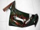 2006-2008 Rot Flamme Kawasaki EX650 Motorrad Verkleidung