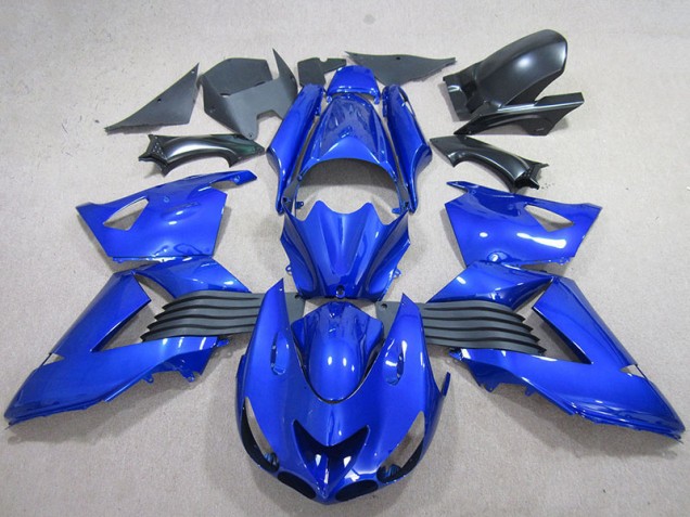 2006-2011 Blau Kawasaki ZX14R ZZR1400 Motorrad Verkleidungen 2006-2011 Blau Kawasaki ZX14R ZZR1400 Motorrad Verkleidungen