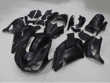2006-2011 Matt Schwarz Kawasaki ZX14R ZZR1400 Motorrad Verkleidung