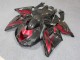 2006-2011 Schwarz Rot Kawasaki ZX14R ZZR1400 Motorrad Verkleidungen 2006-2011 Schwarz Rot Kawasaki ZX14R ZZR1400 Motorrad Verkleidungen