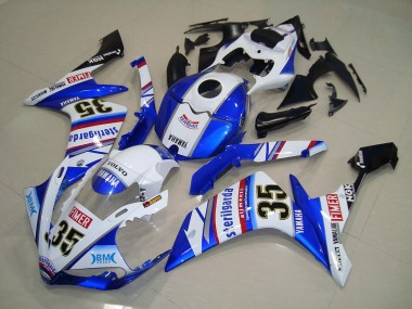 2007-2008 Blau Aufkleber Yamaha YZF R1 Motorrad Verkleidung