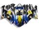 2007-2008 Blau Hai Kawasaki ZX6R Motorrad Verkleidung 2007-2008 Blau Hai Kawasaki ZX6R Motorrad Verkleidung