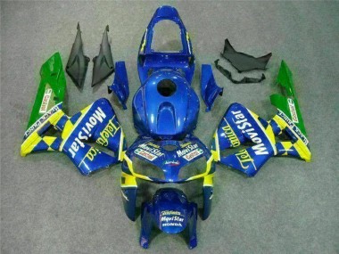 2007-2008 Blau Honda CBR600RR Motorrad Verkleidungen