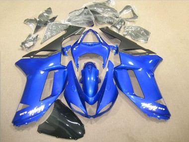 2007-2008 Blau Ninja 636 Kawasaki ZX6R Motorrad Verkleidung